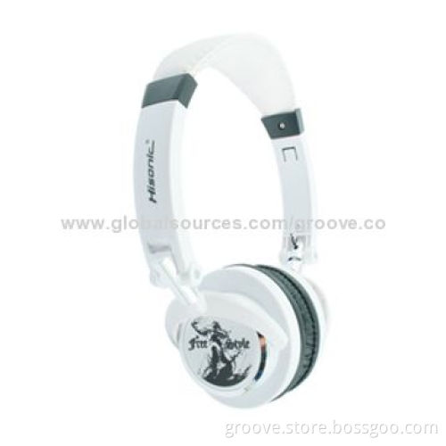 Fashionable Wired Music Headphones with 120cm Cable Length and Various Colors Available
